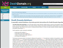 Tablet Screenshot of deathdomain.org